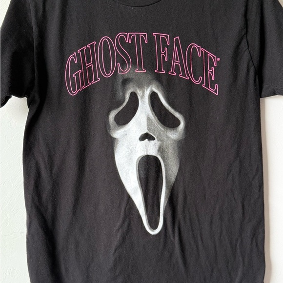 Ghost Face Black Short Sleeve Tee - Picture 2 of 4